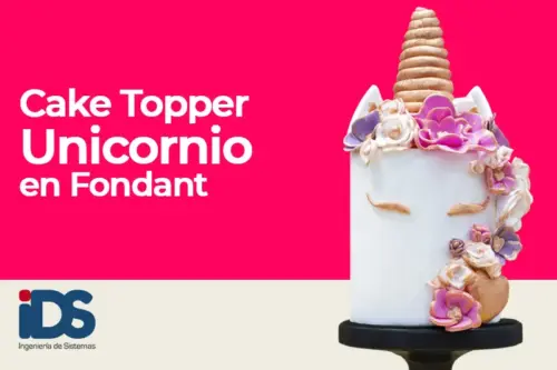 Curso Cake Topper Unicornio en Fondant